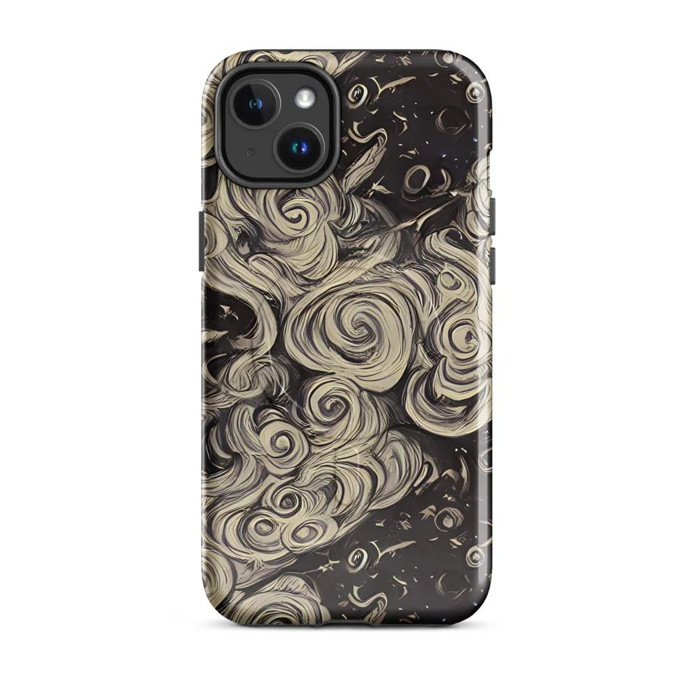 Ivory Whirlpool on MagSafe Tough Case for iPhone® — Front