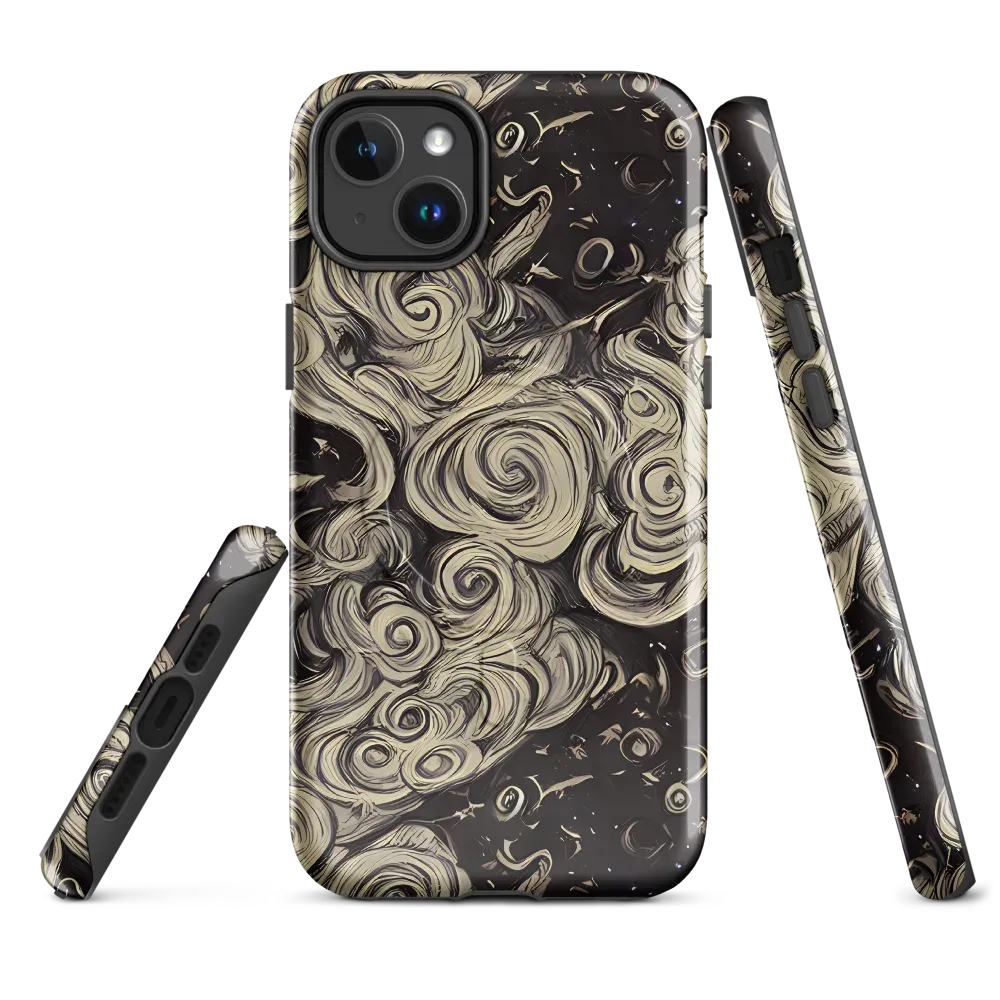 Ivory Whirlpool on MagSafe Tough Case for iPhone® — Front