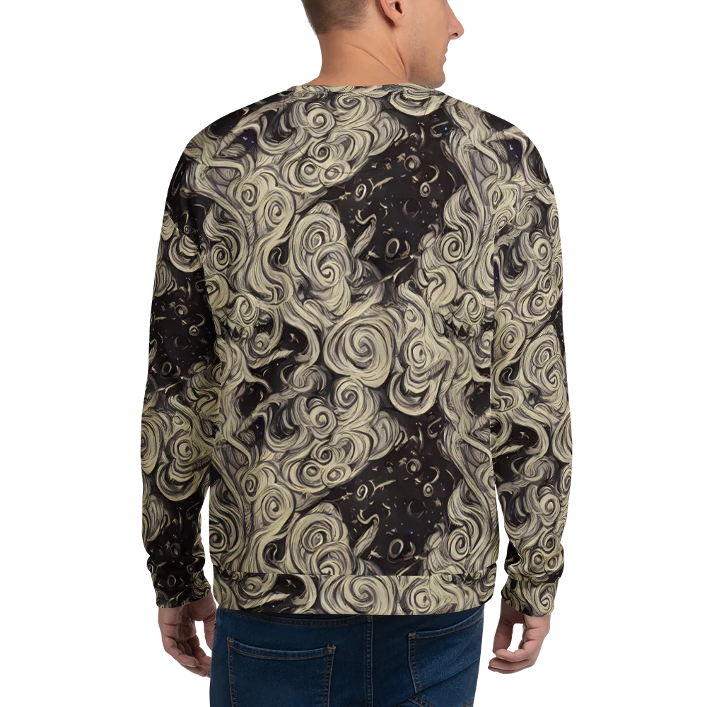 Ivory Whirlpool on Sweatshirt — Back