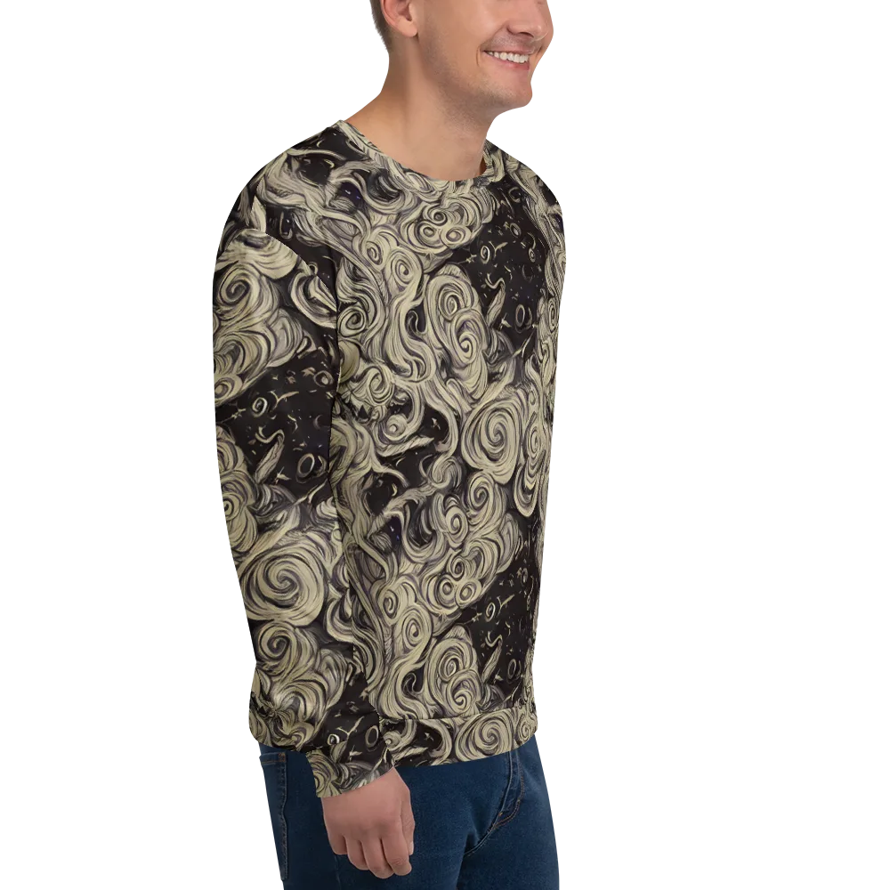 Ivory Whirlpool on Sweatshirt — Right Front