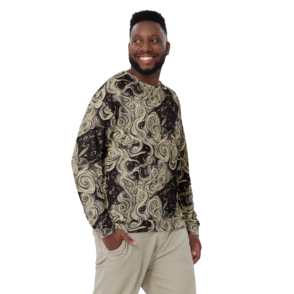 Ivory Whirlpool on Sweatshirt — Front