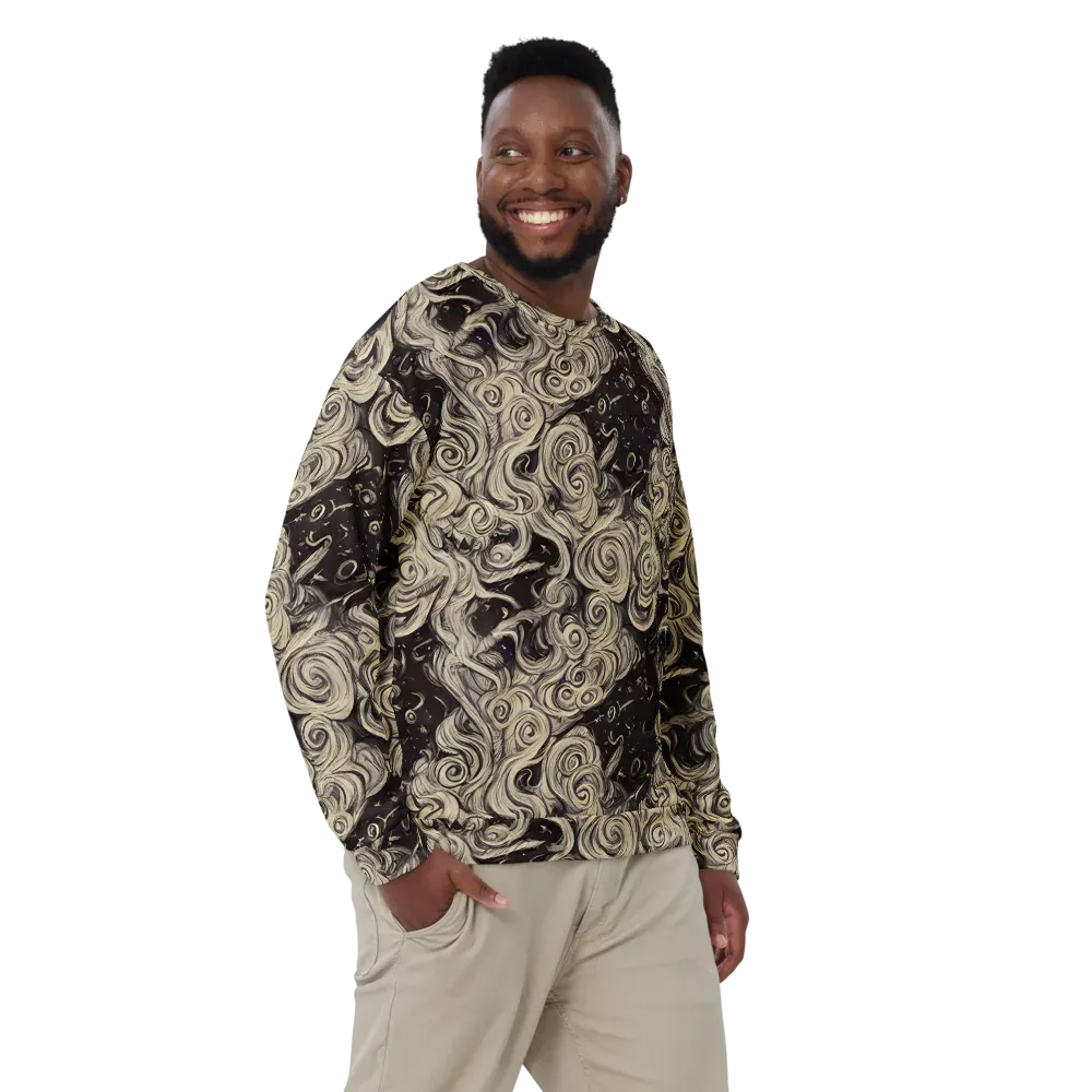 Ivory Whirlpool on Sweatshirt — Front