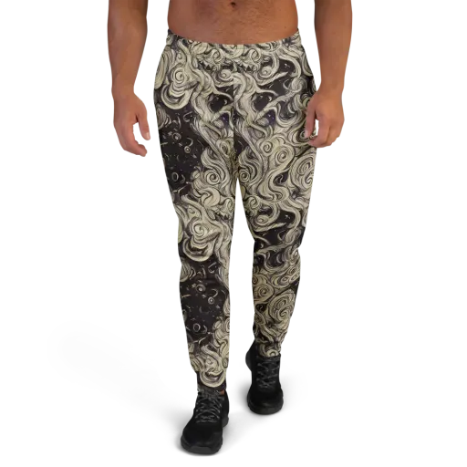 Ivory Whirlpool on a Men's Joggers