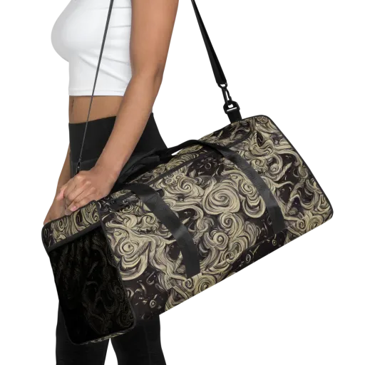Ivory Whirlpool on a Duffle Bag