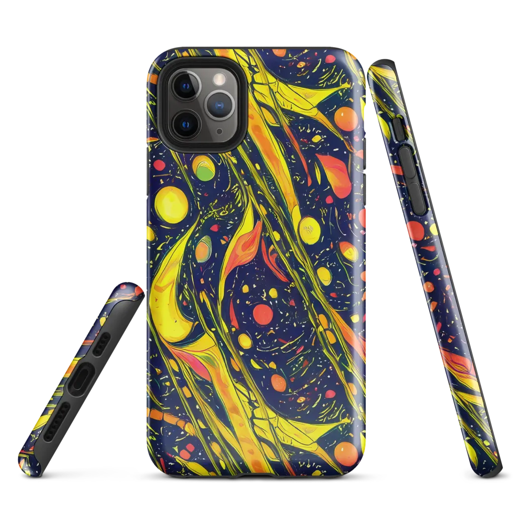 Citrus Vortex on Tough Case for iPhone® — Front