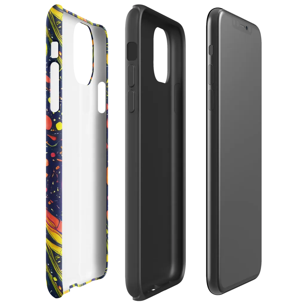 Citrus Vortex on Tough Case for iPhone® — Right