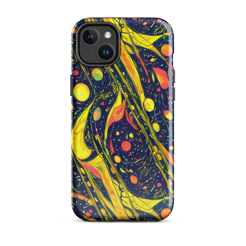 Citrus Vortex on MagSafe Tough Case for iPhone® — Front