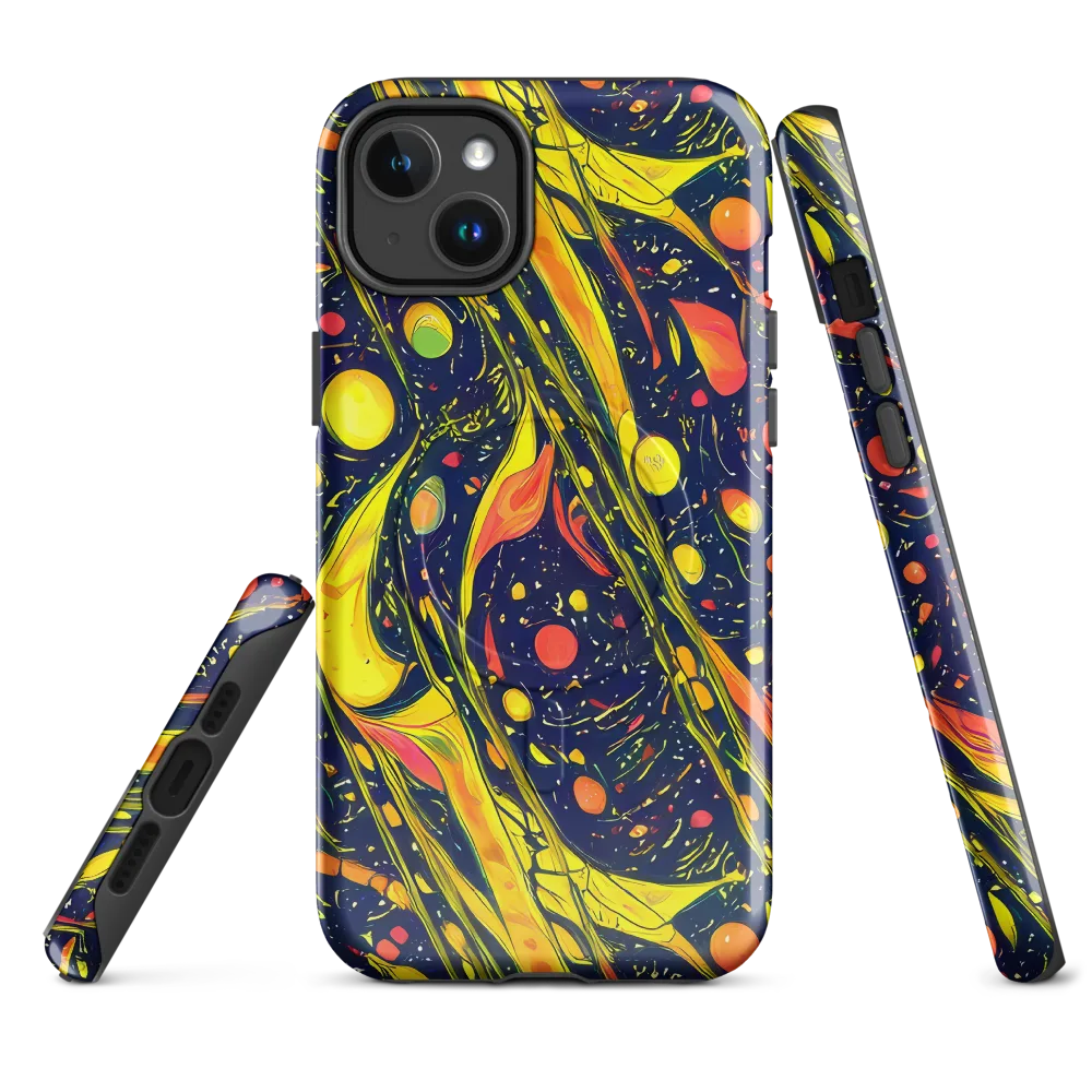 Citrus Vortex on MagSafe Tough Case for iPhone® — Front