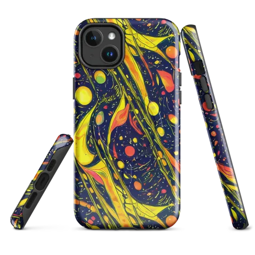 Citrus Vortex on a MagSafe Tough Case for iPhone®