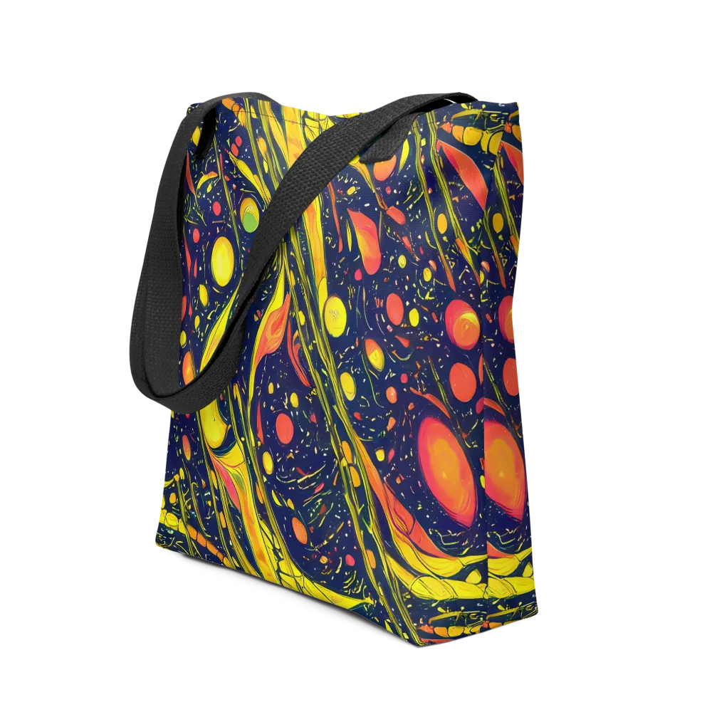 Citrus Vortex on Tote Bag — Front