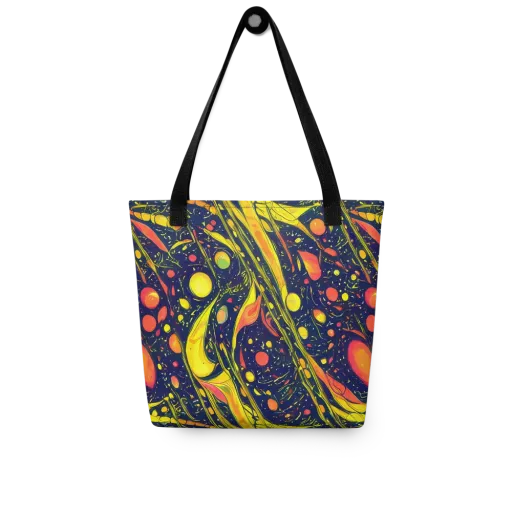 Citrus Vortex on a Tote Bag