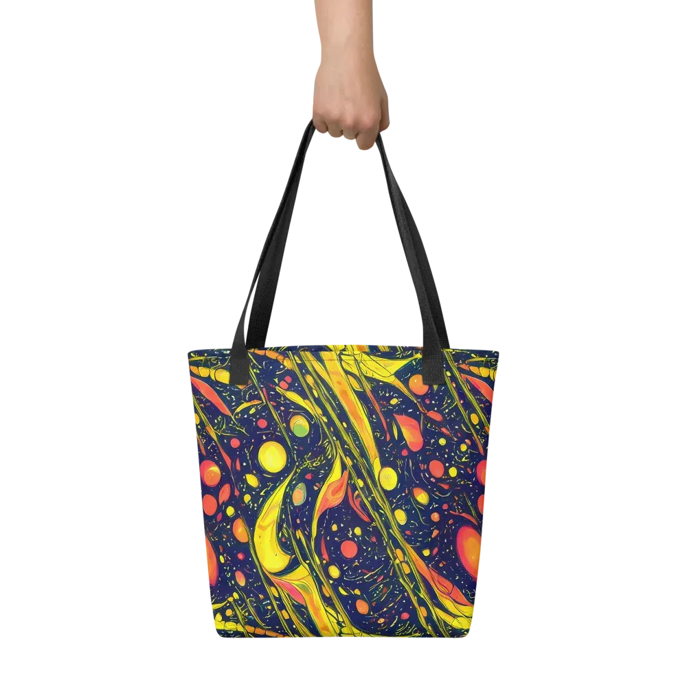Citrus Vortex on Tote Bag — Front