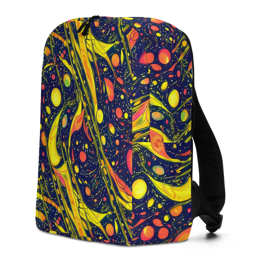 Citrus Vortex on Minimalist Backpack — Left