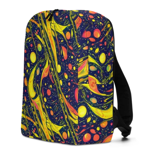 Citrus Vortex on a Minimalist Backpack