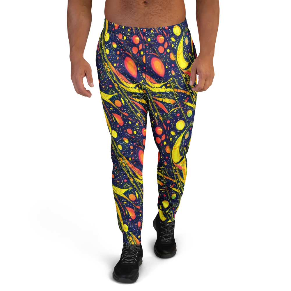 Citrus Vortex on Men's Joggers — Front