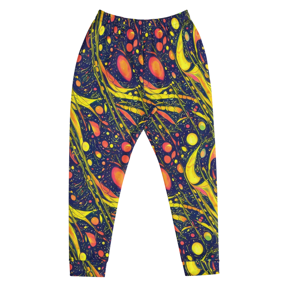 Citrus Vortex on Men's Joggers — Front