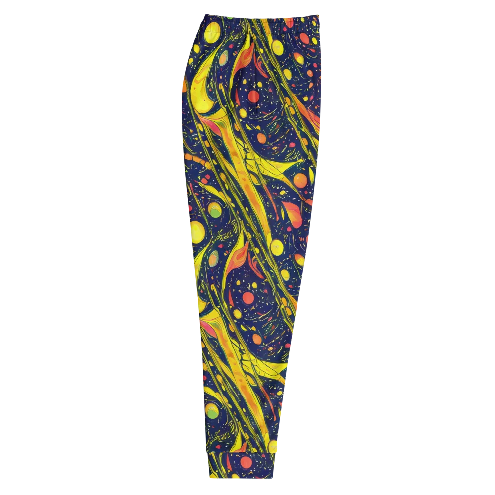 Citrus Vortex on Men's Joggers — Right