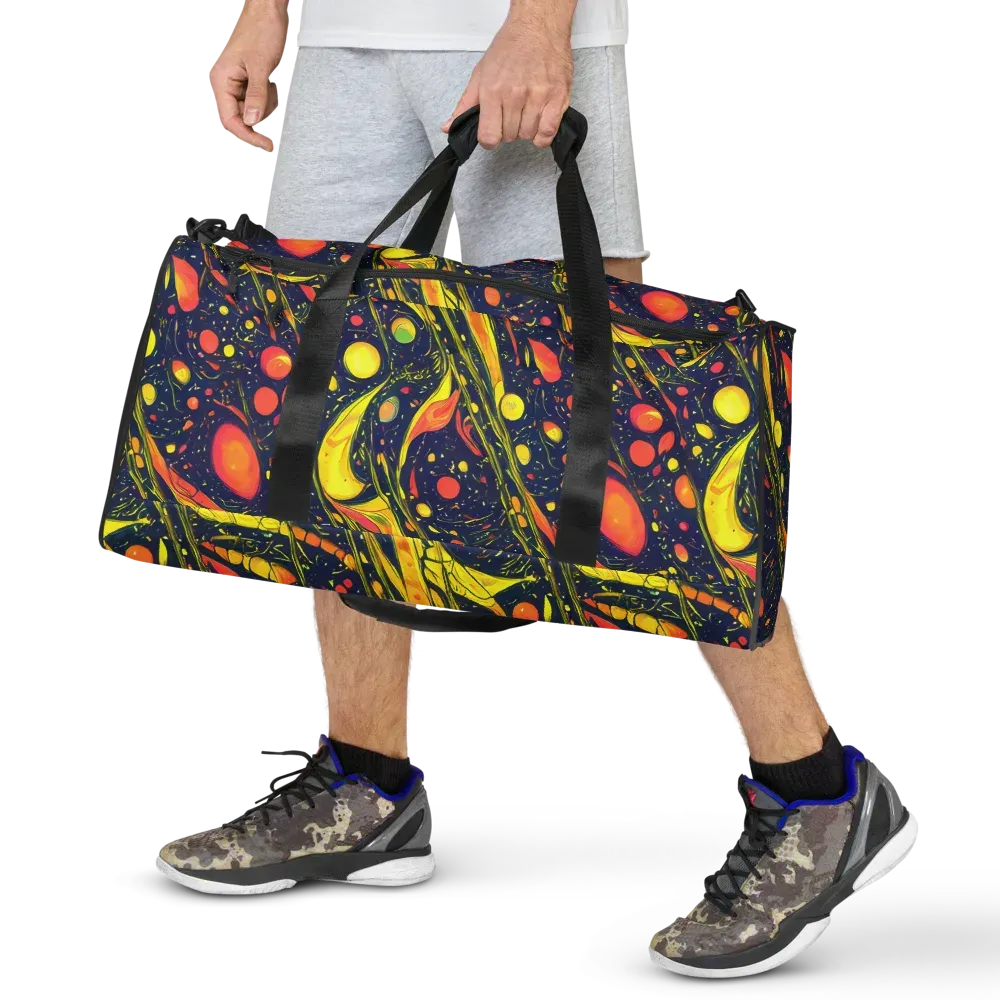 Citrus Vortex on Duffle Bag — Front