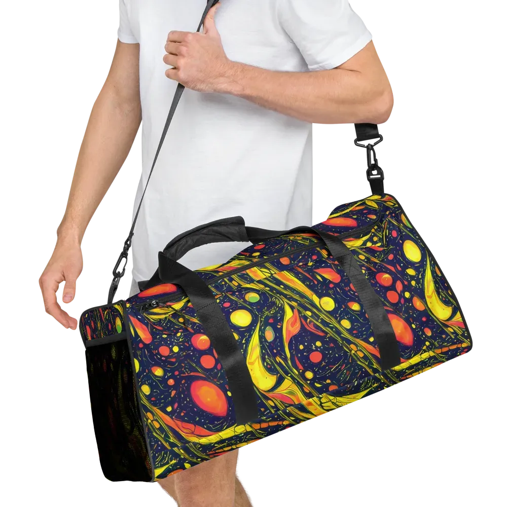 Citrus Vortex on Duffle Bag — Right Front
