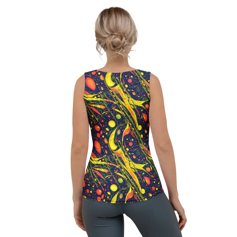 Citrus Vortex on Women's Tank Top — Back