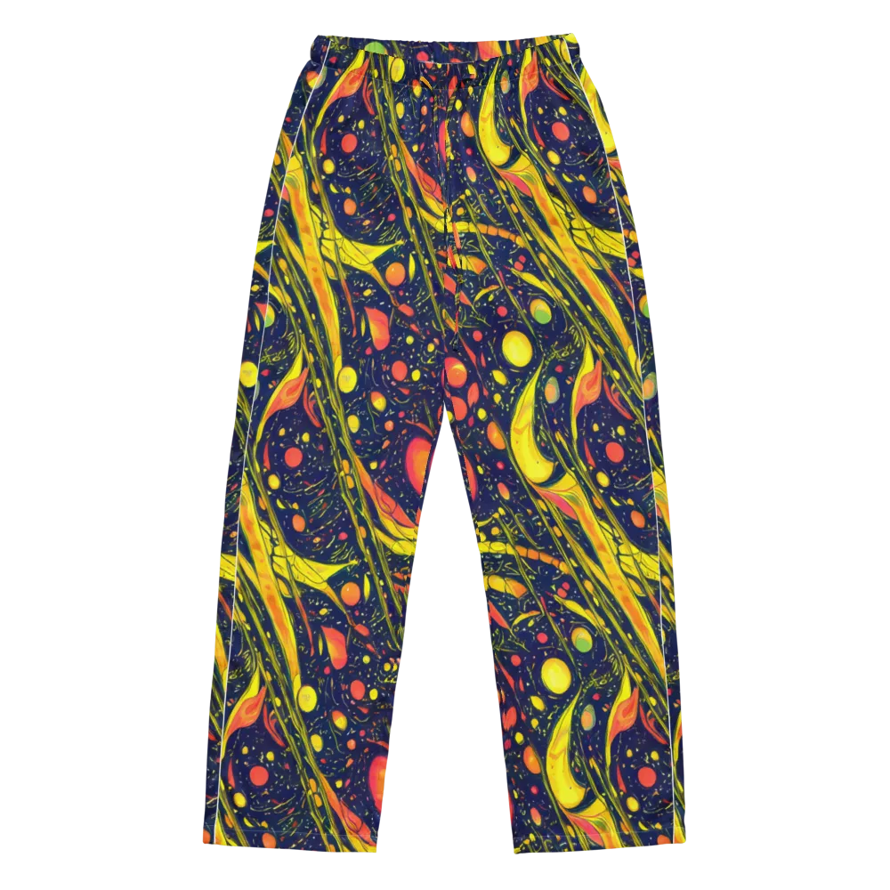 Citrus Vortex on Women's Pajama Pants — Front