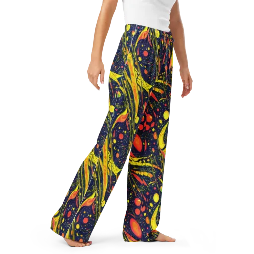 Citrus Vortex on a Women's Pajama Pants