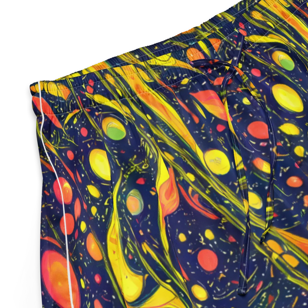 Citrus Vortex on Women's Pajama Shorts — Product details