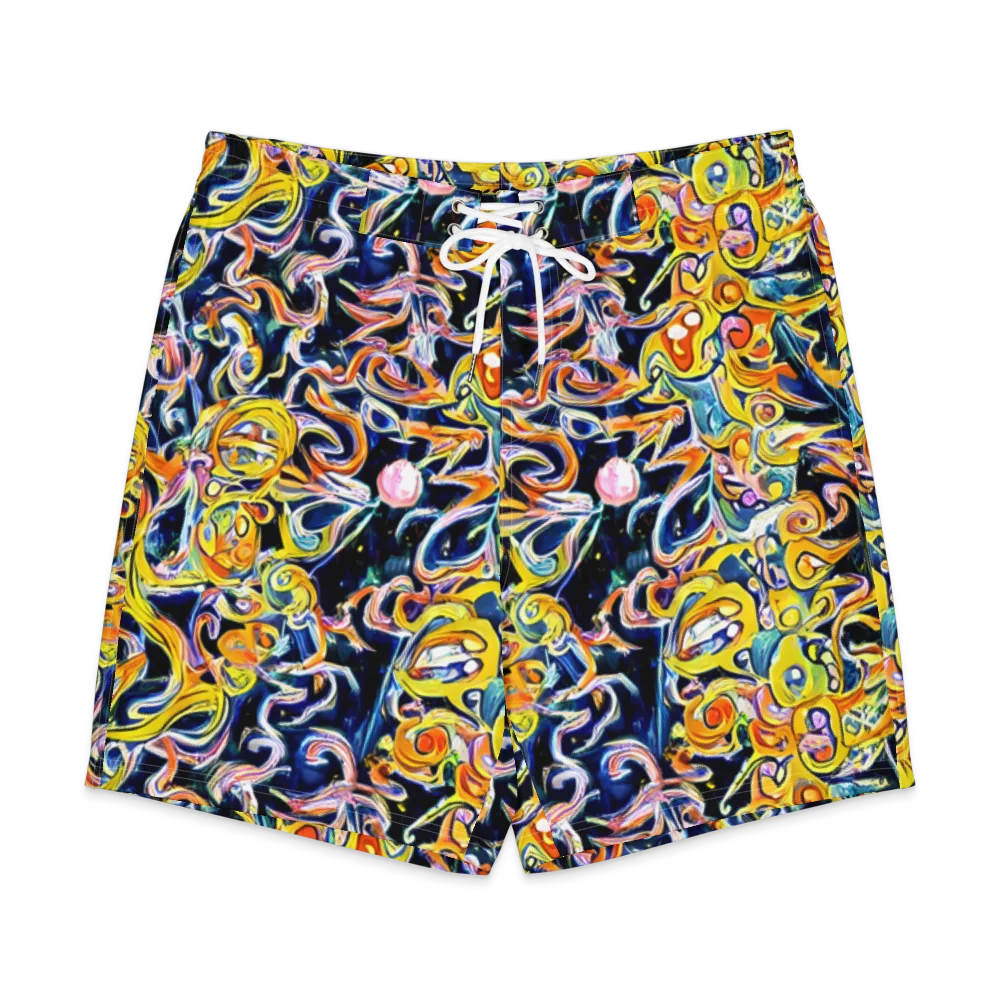 Liquid Sunstorm on Men's Board Shorts — Front