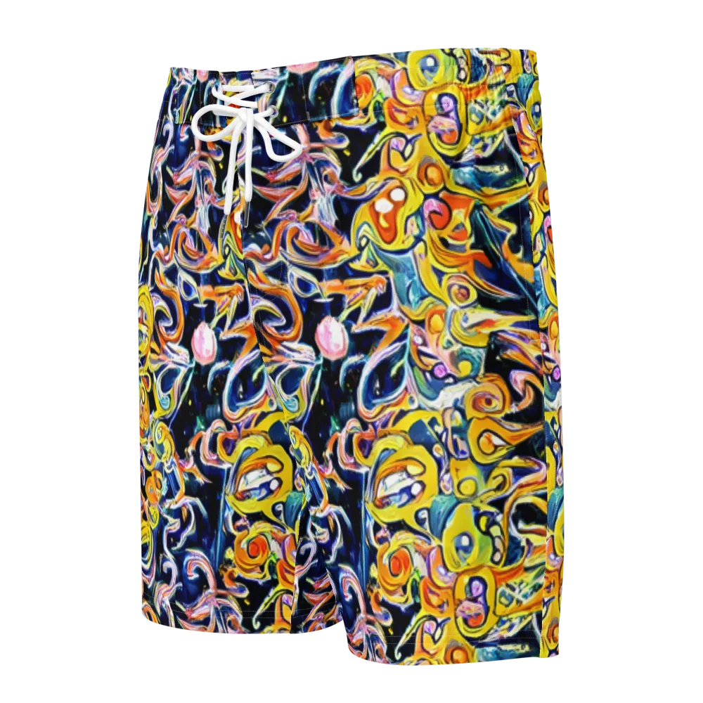 Liquid Sunstorm on Men's Board Shorts — Front