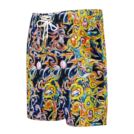 Liquid Sunstorm on a Men's Board Shorts