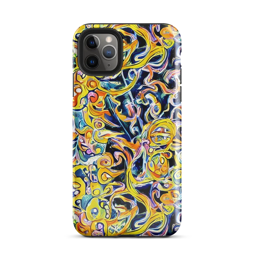 Liquid Sunstorm on Tough Case for iPhone® — Front