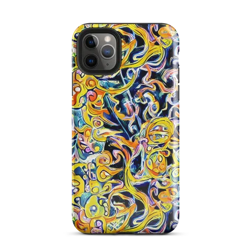 Liquid Sunstorm on a Tough Case for iPhone®