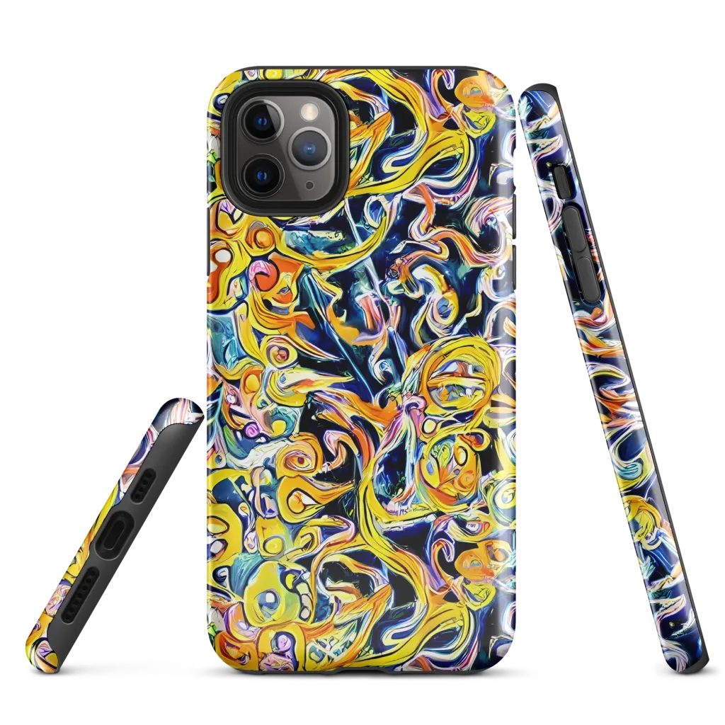 Liquid Sunstorm on Tough Case for iPhone® — Front