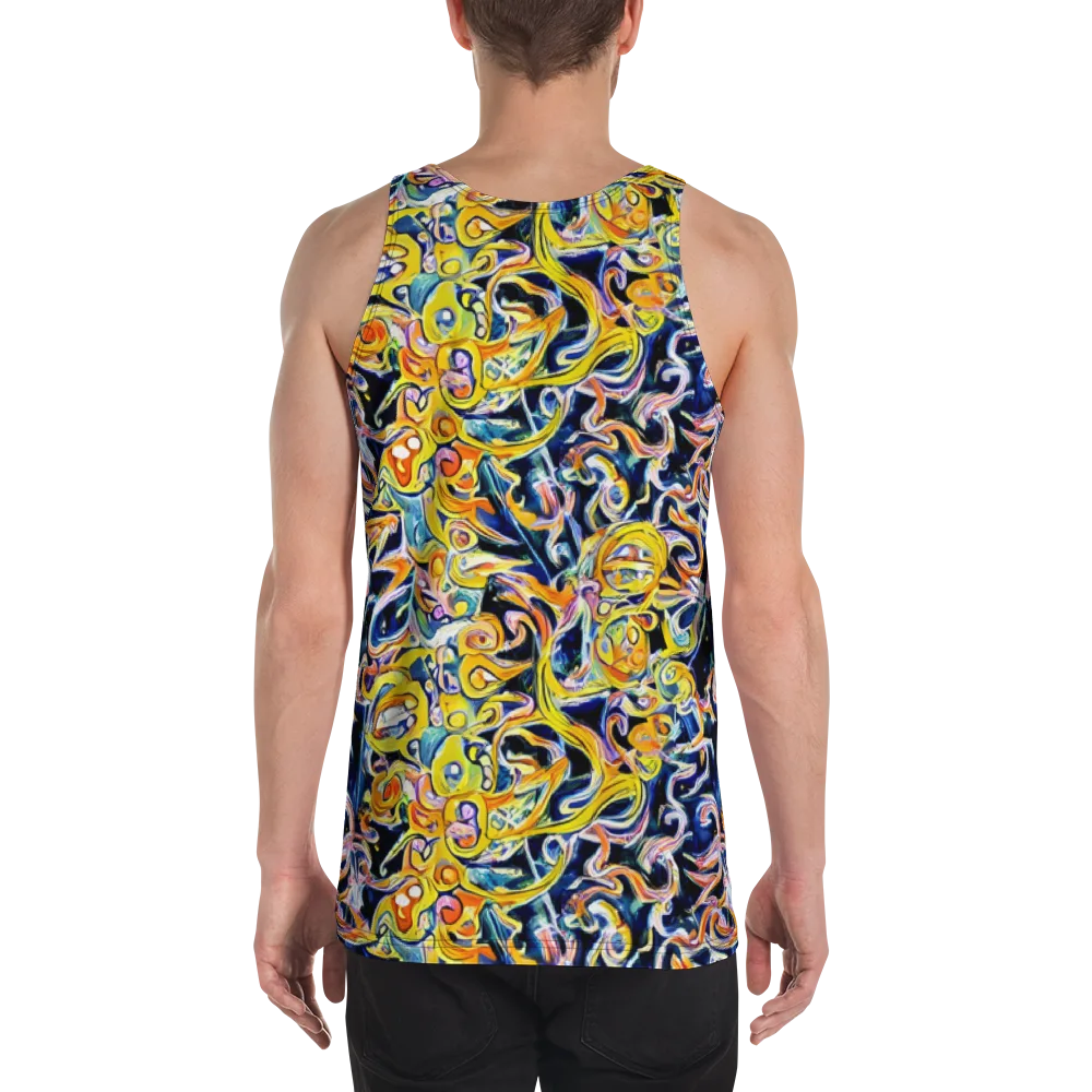 Liquid Sunstorm on Men's Tank Top — Back