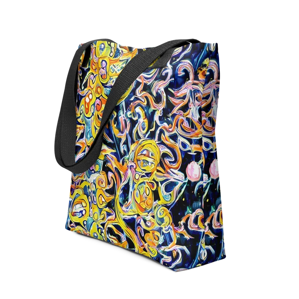 Liquid Sunstorm on Tote Bag — Front
