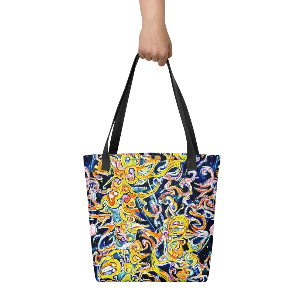 Liquid Sunstorm on Tote Bag — Front