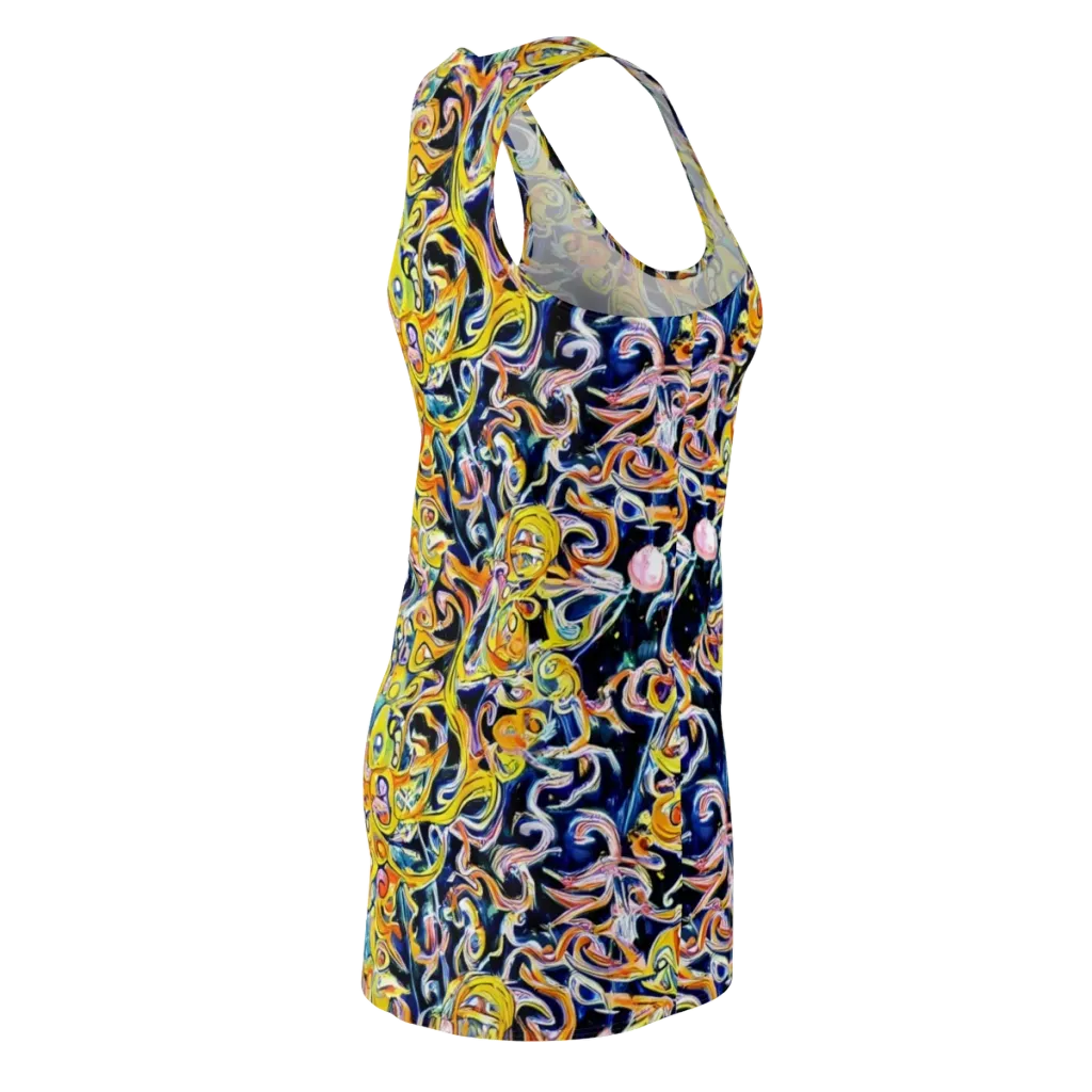 Liquid Sunstorm on Racerback Dress — Back Side