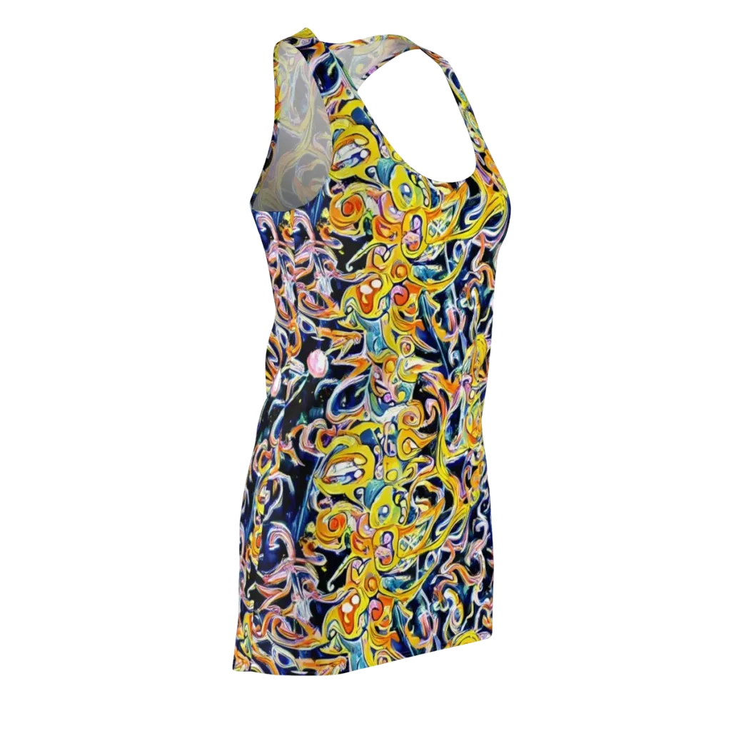 Liquid Sunstorm on Racerback Dress — Front Side
