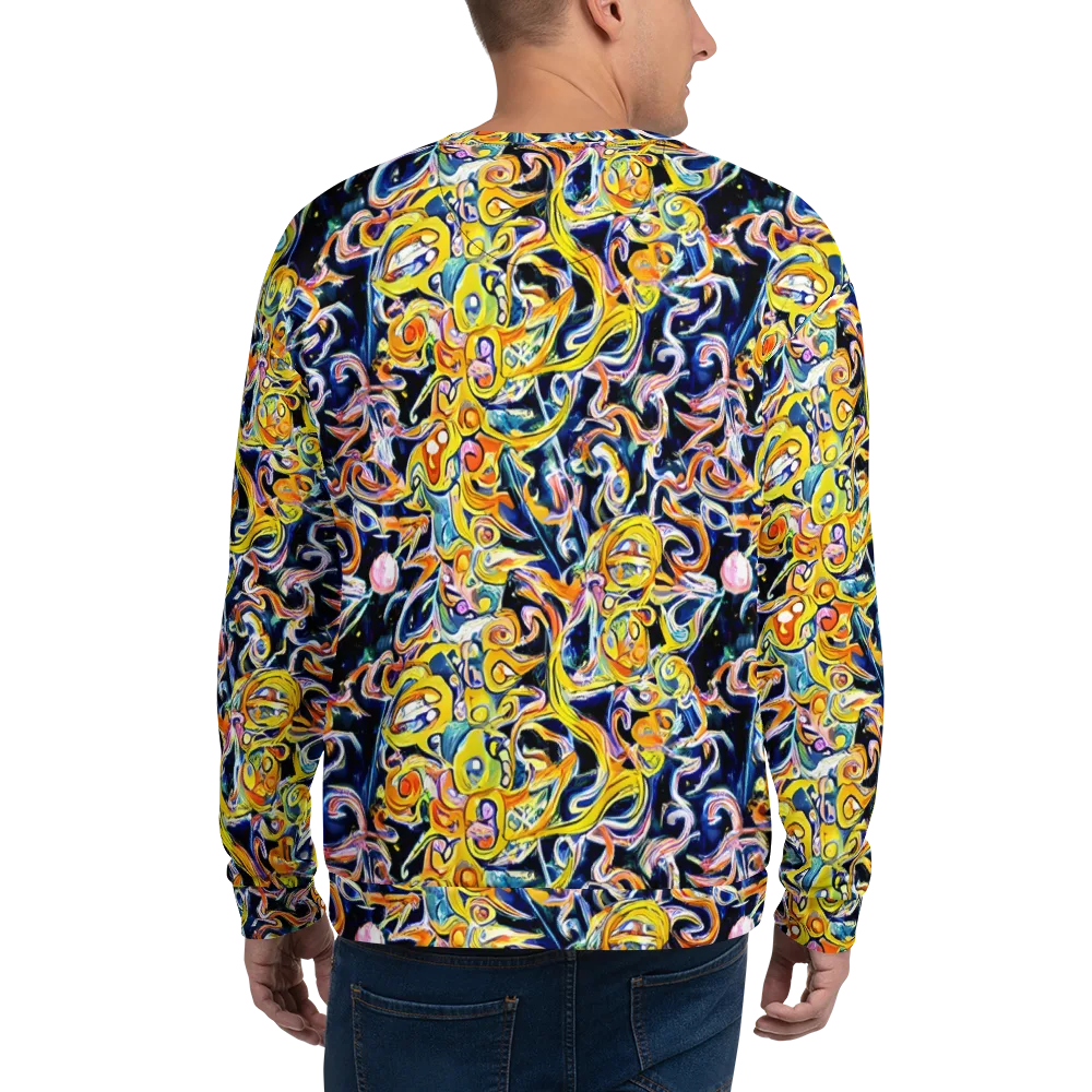 Liquid Sunstorm on Sweatshirt — Back