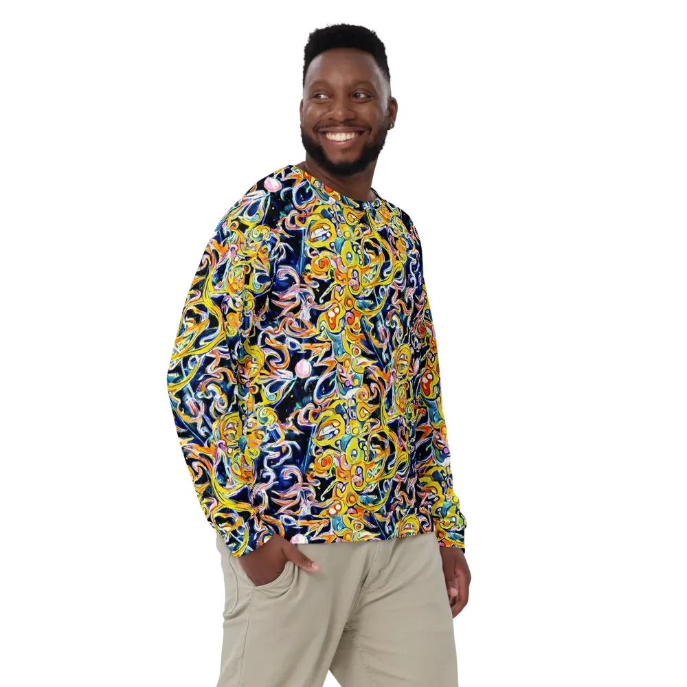 Liquid Sunstorm on Sweatshirt — Front