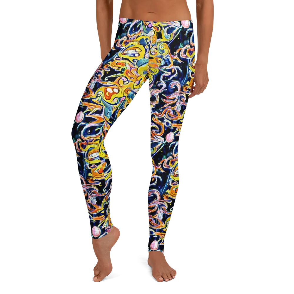 Liquid Sunstorm on Leggings — Front