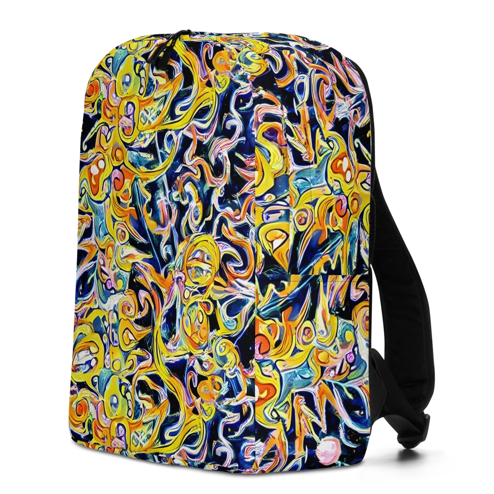 Liquid Sunstorm on Minimalist Backpack — Left