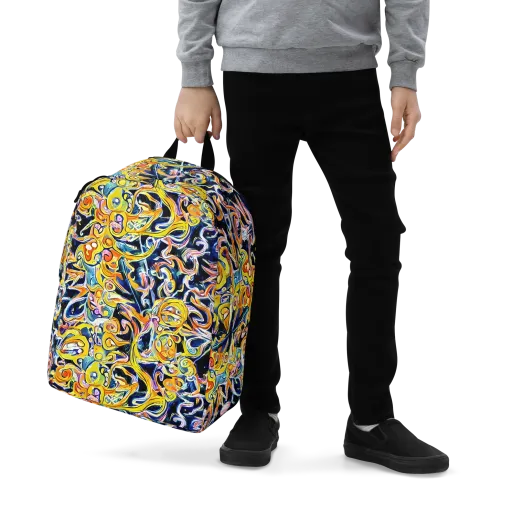 Liquid Sunstorm on a Minimalist Backpack