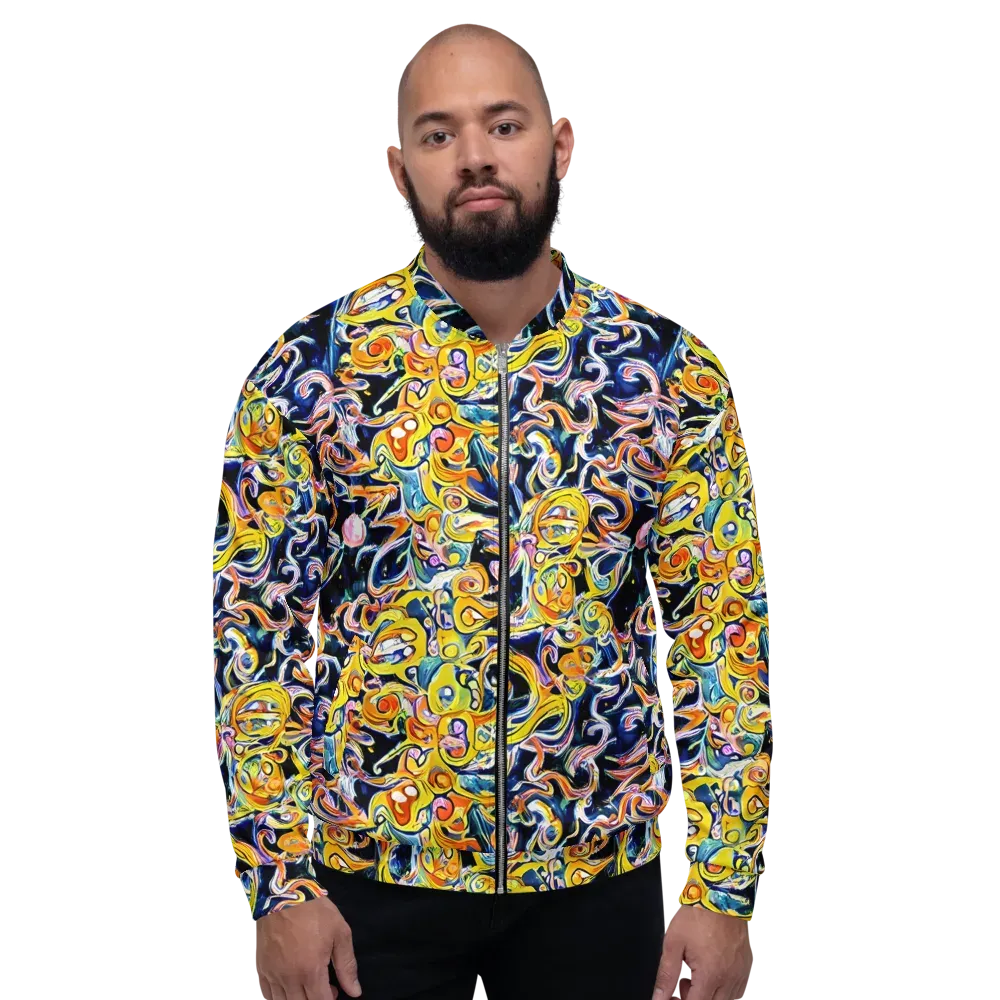 Liquid Sunstorm on Bomber Jacket — Front
