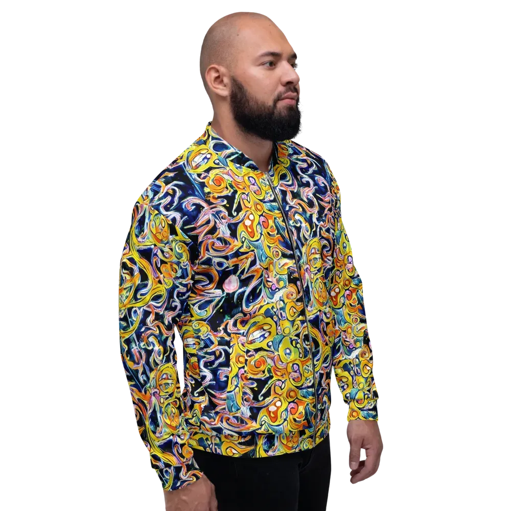 Liquid Sunstorm on Bomber Jacket — Right