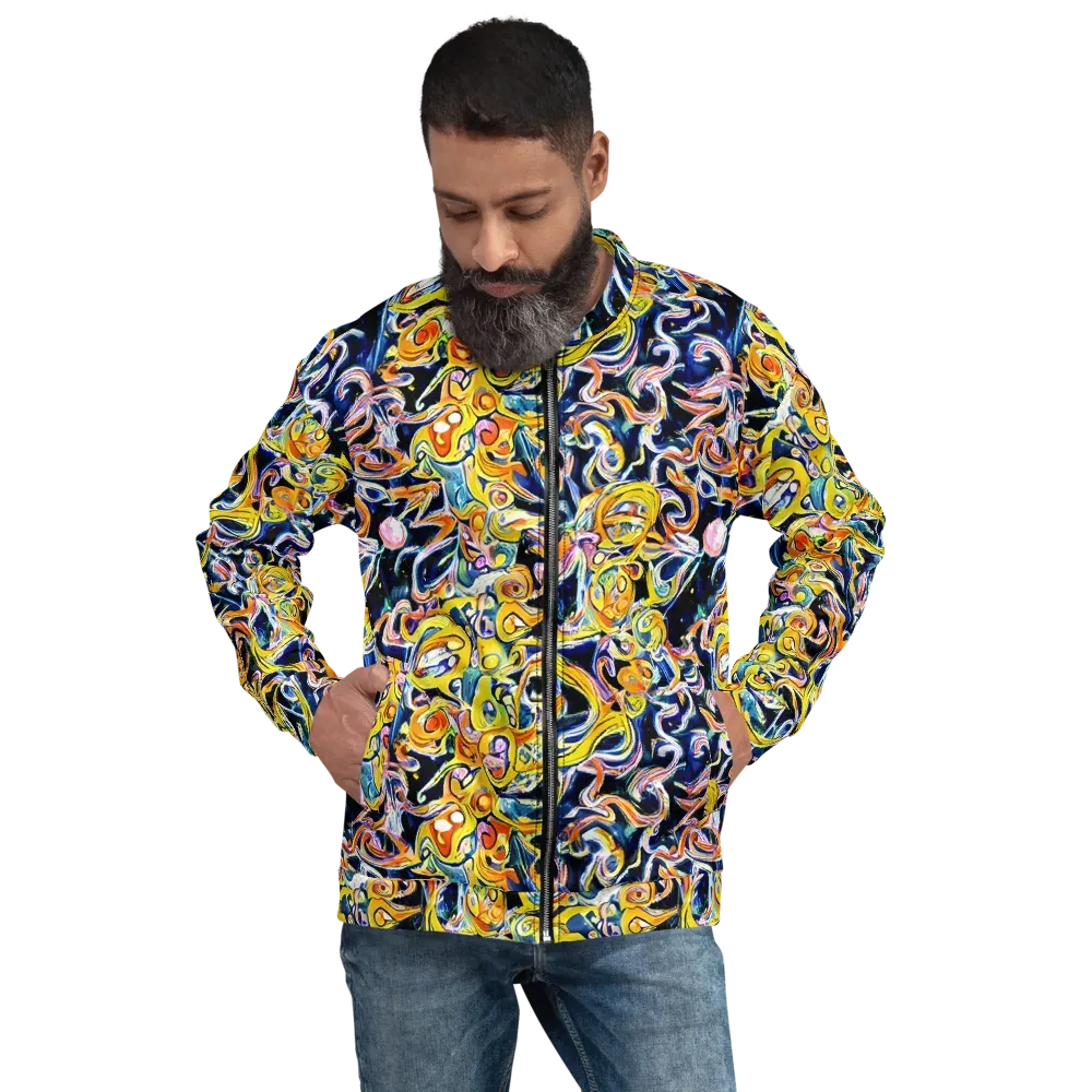 Liquid Sunstorm on Bomber Jacket — Front