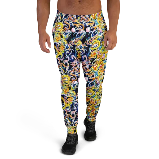 Liquid Sunstorm on a Men's Joggers