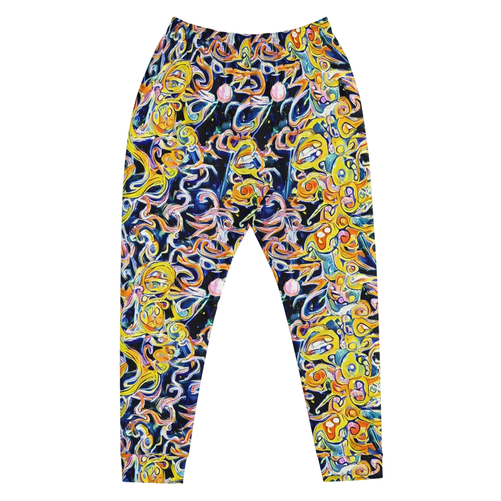 Liquid Sunstorm on Men's Joggers — Front