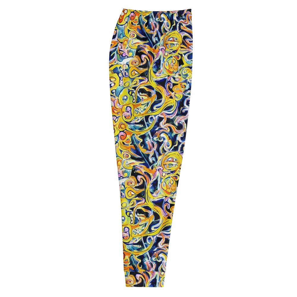 Liquid Sunstorm on Men's Joggers — Right