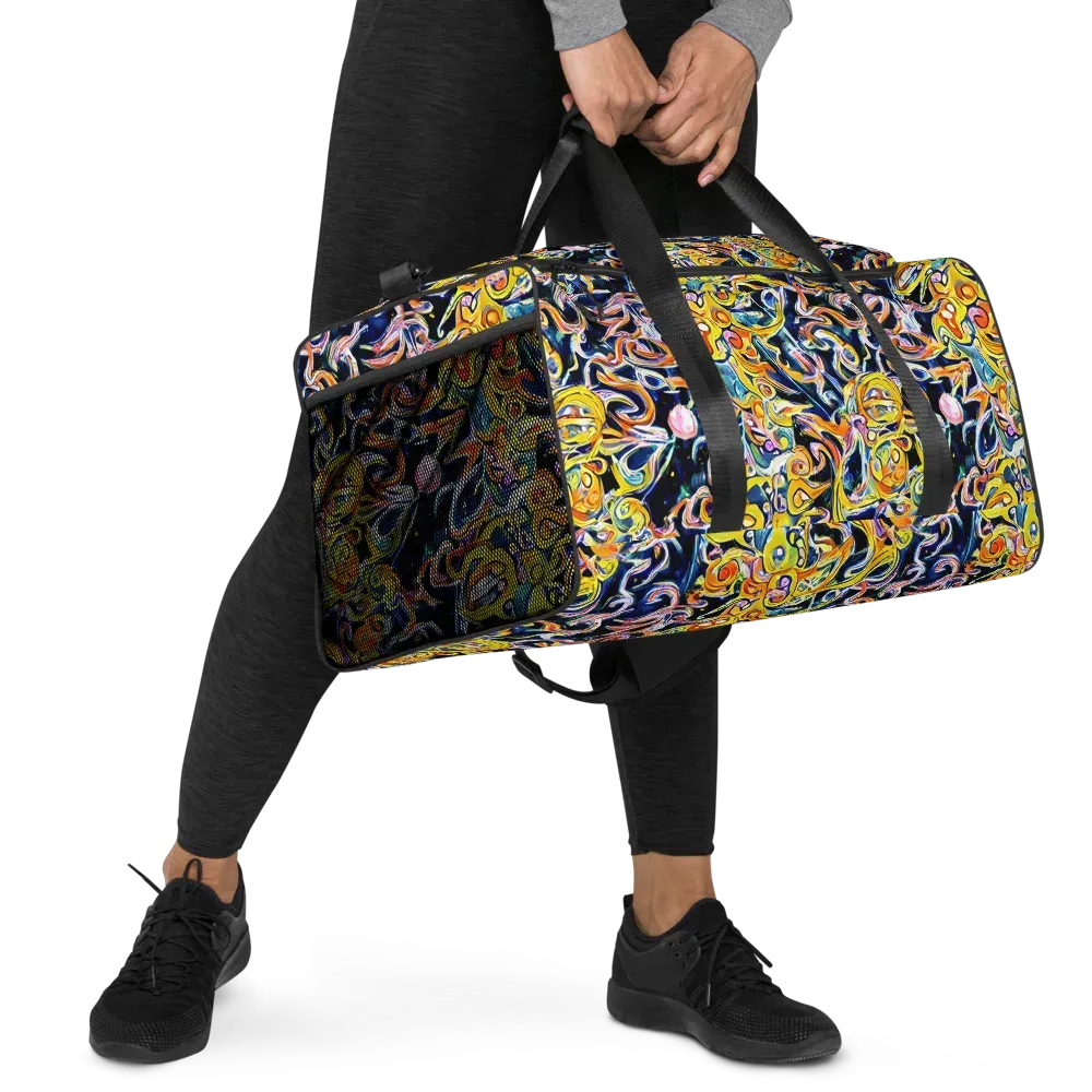 Liquid Sunstorm on Duffle Bag — Right Front